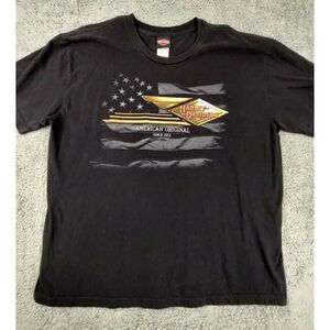 Harley-Davidson Men's T-shirt 2XL Short Sleeve USA Cotton Bangor, ME Biker